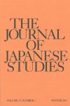 The Journal of Japanese Studies