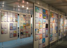 Trabalhos deste ano expostos no Espaço Cultural