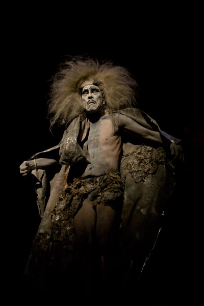 Cia de Dança Butô Dairakudakan Temputenshiki no espetáculo Secrets of Mankind