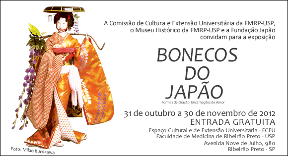 Exposição “Bonecos do Japão” acontece em Ribeirão Preto, em São Paulo