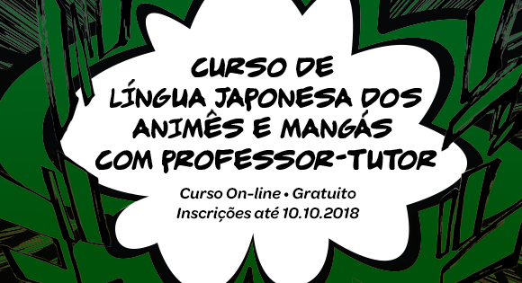 Curso de língua japonesa para fãs de animes e mangás